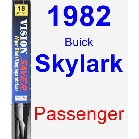 1982 Buick Skylark Brake - 1982 Buick Skylark Passenger Wiper Blade - Vision Saver