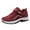 Red, variant on Daznico Mens Sneakers,Solid Color Knit Walking Shoes Unisex Soft Sole Casual Sneakers for Everyday Comfort and Lightweight Support,Sneakers for Women,Size:6