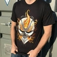 thumbnail image 3 of Ghost Rider Ghost Rider tsghstrdrhelmS Casque en Flammes T-Shirt pour Hommes - Petit, 3 of 4