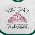 thumbnail image 4 of Inktastic Tiara 1st Birthday Princess Girls Baby Bib, 4 of 4