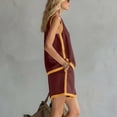 thumbnail image 6 of Enjoytime Womens Two Piece Sets 2026 Color Block Sleeveless Tops Shirts Matching Set Summer Casual Travel Outfits, 6 of 6