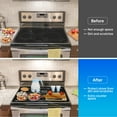 thumbnail image 2 of Stove Top Cover for Electric Stove (28.5”x 20.5”), Heat Resistant Glass Cooktop Cover, Multipurpose Stove/Counter/Washer Top Protector, Dishwasher Safe Natural Rubber (Thankul), 2 of 8