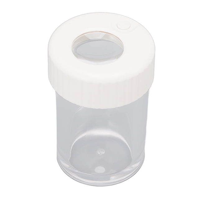 Frascos Con Lupa, Puerto De Carga USB, Multiusos, A Prueba De Olores, Impermeables, Con Lupa Iluminada, Portátiles Con Luz LED Para El Hogar