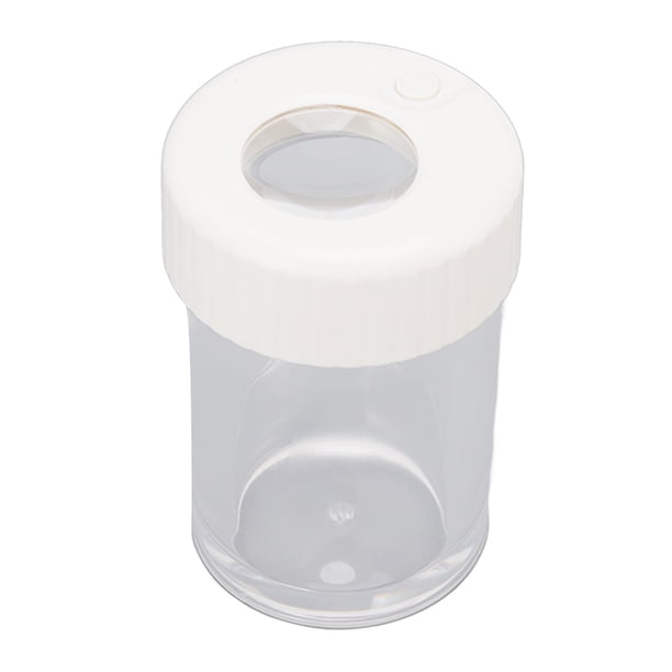 Frascos Con Lupa, Puerto De Carga USB, Multiusos, A Prueba De Olores, Impermeables, Con Lupa Iluminada, Portátiles Con Luz LED Para El Hogar