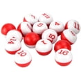 thumbnail image 4 of Billiard Pool Shaker Pool Snooker Billiard Table Kelly Pool Shaker Bottle with Red and White Tally Peas, 4 of 4