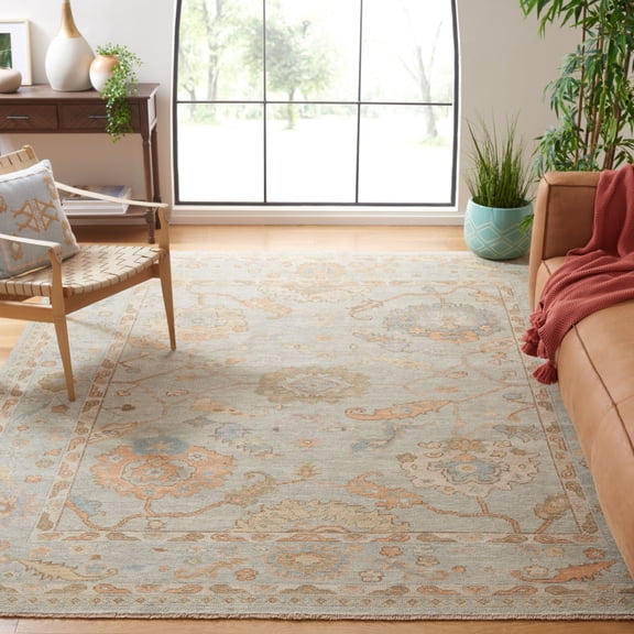 Safavieh Izmir Rowan Oriental Area Rug, Gray/Rust, 8' x 10'