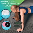 thumbnail image 6 of Serenily Dual Sided Pink Plastic Core Exercise Sliders, 6 of 6