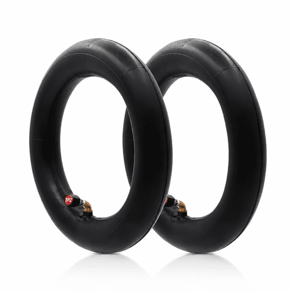 2PCS 10X2.125 Inner Tube fit 10X2 & 10x2.5 Scooter Tire 90° Angled valve Scooter