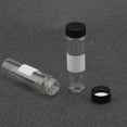 thumbnail image 5 of Clear Liquid Sampling Sample Glass Bottles Vials with Writing Patch and Black Screw Cap and 10 Funnels, 40ml Capacity, Pack of 20, 5 of 6