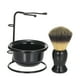 thumbnail image 1 of Set de brocha de afeitar y cuenco Brocha de afeitar de metal Irfora Kit de afeitado, 1 of 5