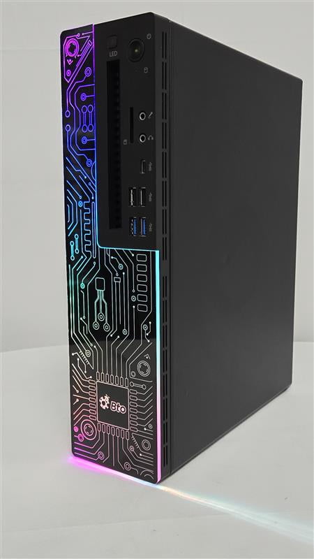 Restored Gaming Desktop PC Lenovo & BTO RGB, Intel Core i5 8th Gen. Processor, 16GB RAM, 256GB SSD, NVIDIA GeForce GT 1030, HDMI, Gaming Keyboard & Mouse, Wi-Fi, Windows 11 Pro (Refurbished)