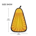 thumbnail image 6 of Hanging Hand Towels For Kitchen Bathroom Home Decor Lightweight Yellow and Orange Background, 6 of 6