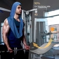 thumbnail image 4 of Ettsollp Cooling Towel Cooling Hoodie Towel Water Absorption Quick Drying Sun Protection Workout Camping Cycling Cooling Neck Wrap Towel, 4 of 7