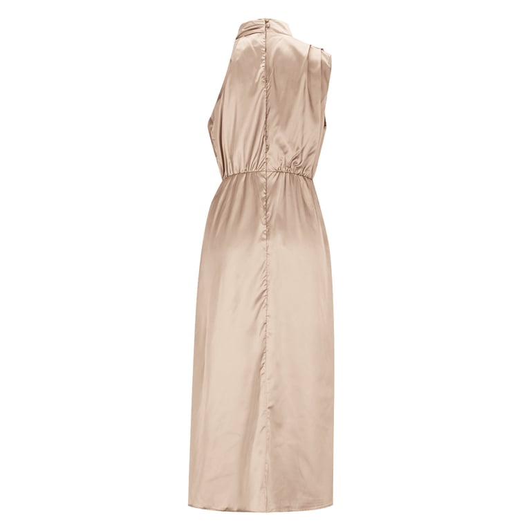 light beige color dress Beige Summer Dress – Dott & Arrow main image 0