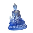 thumbnail image 1 of Figura budista azul, adorno para salpicadero de coche, artesanía elegante en miniatura de resina para dormitorio, fácil de limpiar, mano de obra fina, 1 of 9