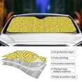 thumbnail image 3 of Kdxio Banana A Print Front Windshield Sun Shade,Folding Auto Sunshade for Car Truck SUV-Medium, 3 of 5