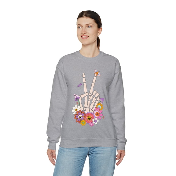 Halloween Sweatshirt for Women & Men, Trendy Halloween Fall Long Sleeve