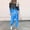 Blue, variant on Babysbule Womens Christmas Shirts Tops Christmas Two-piece Sets Round Neck Long Sleeve Tops Casual Pants Sweatsuit