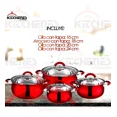 thumbnail image 2 of Bateria Cocina 8 Piezas Acero Inoxidable Kitchenes, 2 of 5