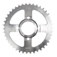 thumbnail image 1 of Sprocket 42D para moto Tornado 250 Italika Kinlley plateado M, 1 of 3
