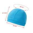 thumbnail image 3 of Toptie Sweat Wicking Helmet Liner Cooling Skull Caps for Men, Stretch Mesh Sweat Beanie-Black, 3 of 6
