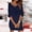 X-308Blue, variant on YMNXA Womens Dress Long Sleeve V Neck Solid Color Comfortable Fashion Dresses For Daily Wear And Party Black L