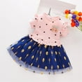 thumbnail image 2 of Girls Dresses Stitching Tutu Tulle Casual Dress, 2 of 2