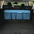 thumbnail image 5 of SPRING PARK Car Rear Seat Back Mesh Storage Bag Multi-Pocket Hanging Trunk Pouch Organizer, 5 of 7