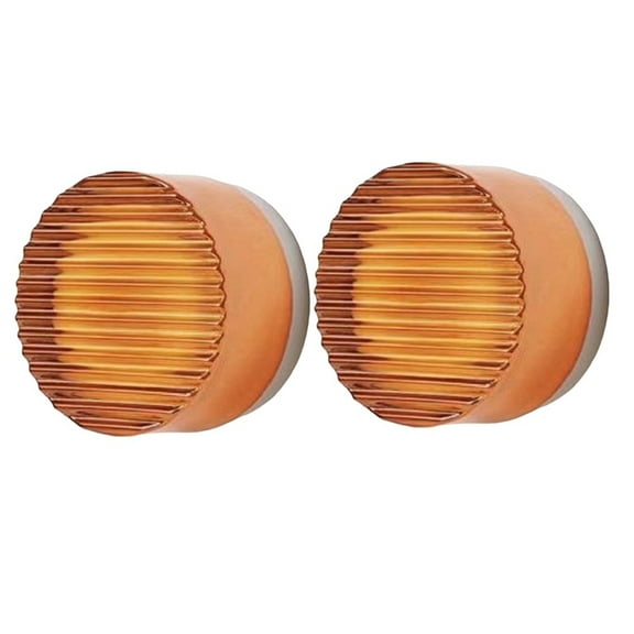 2 x Sconce Light-Amber