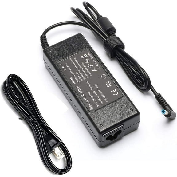 90W 65W AC Adapter Charger for HP Pavilion 15 17 Stream 13 15 ENVY TouchSmart 15 15t 17 17t M6-k M7-j Sleekbook HP Chromebook 15 Series Notebook TPN-Q129 HSTNN-DA35 PPP009A 709985-001 Power Supply