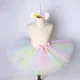 thumbnail image 4 of Falda de tul con diseño de unicornio para niñas pequeñas, con arcoíris pastel, para fiestas de cumpleaños y bailes, disfraz de Halloween, 4 of 5