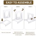 thumbnail image 4 of Acrylic Plate Stands,Adjustable Acrylic Plate Stand Picture Frame Display Holder Decorative Plate Display Stand Clear Easel Stand for Display Acrylic Art Stand for Home Office Festival Party, 4 of 7