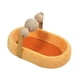 thumbnail image 2 of Tabla rascadora para gatos Almohadilla rascadora para gatos Suministros para mascotas Almohadilla rascadora con garras para moler Naranja, 2 of 9