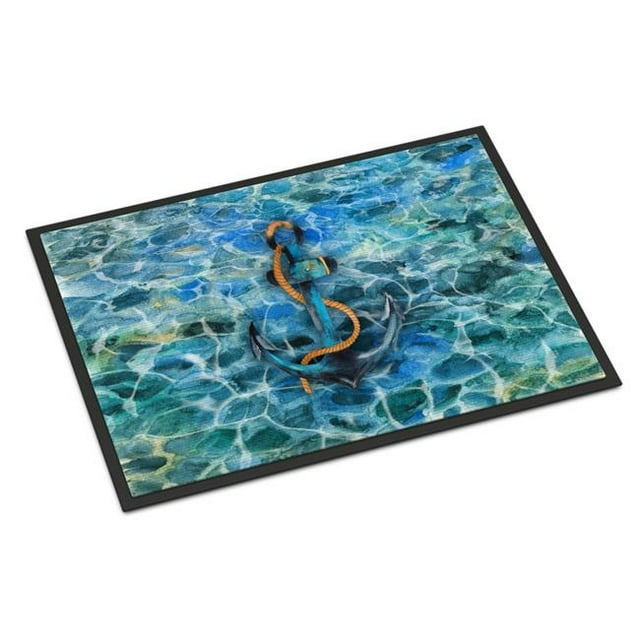 Carolines Treasures BB5370JMAT 24 x 36 in. Anchor & Rope Indoor or Outdoor Mat