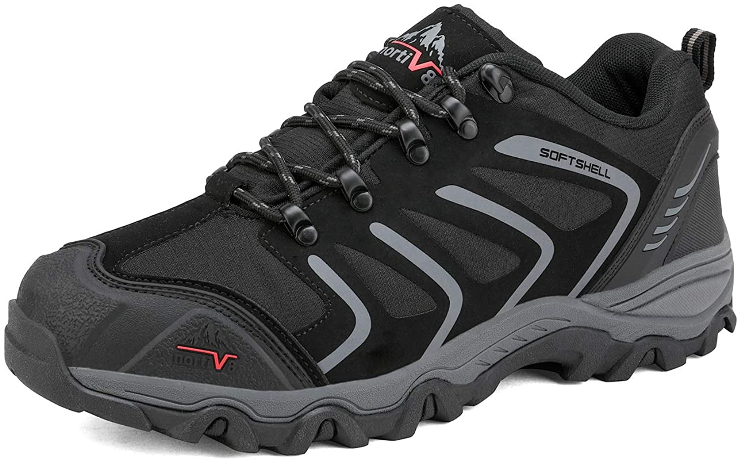 Chaussures De Marche Homme Imperméables – Semelle Caoutchouc Haute Adhérence – Dessus Cuir Durable – Léger, Respirant – Randonnée, Trekking