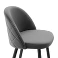 thumbnail image 4 of Modway Cordial Performance Velvet Counter Stools - Set of 2 in Gray, 4 of 7