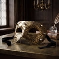 thumbnail image 3 of Cosplay Mask, Venetian Mask, Masquerade Mask, Mardi Gras Mask, Halloween Mask, Masquerade Mask for Men Women: Gothic Steampunk Ghost Phantom of The Opera Mask Costume Party Prom Ball Mask, 3 of 4