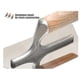 thumbnail image 5 of Polished Stainless Steel Venetian Plaster Trowel Set 3 PC Paint Plastering Finishing Hand Tools, 5 of 5
