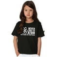 thumbnail image 4 of Never Trust an Atom Science Nerd Geek Crewneck T Shirts Boy Girl Teen Brisco Brands L, 4 of 6