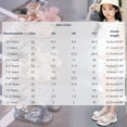 Abomasnow Girls Open Toe Floral Rhinestone Ankle Buckle Sandals Soft ...