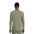 thumbnail image 7 of George Men's Long Sleeve Henley Shirt and Thermal Crewneck Tee, 2-Piece, Sizes XS-5XL, 7 of 7