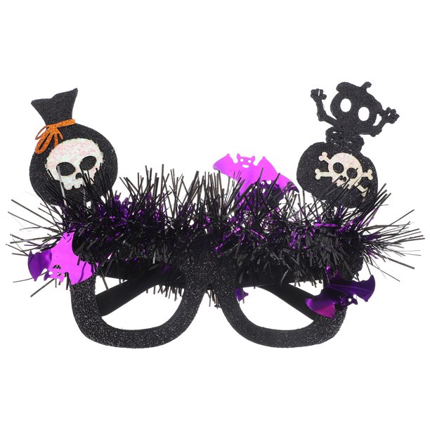 KAKOWELY Gafas para fiesta de Halloween, accesorios para fotomatón de Halloween, decoración para fiestas, suministros para fiestas de Halloween