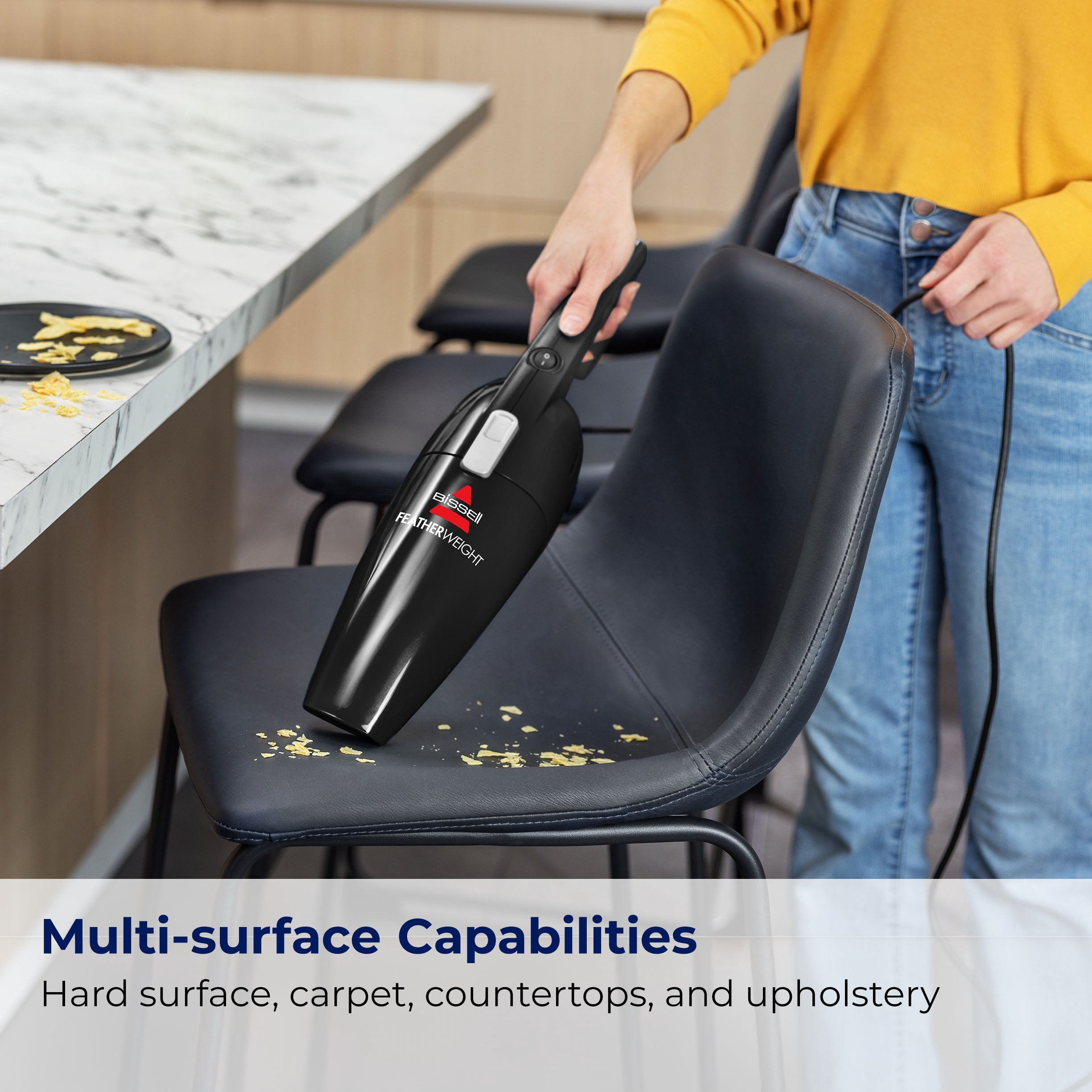 BISSELL Featherweight Stick Lightweight Vacuum with Crevice Tool, 2033M