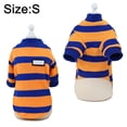 thumbnail image 2 of Ropa para mascotas Perro Otoño Invierno ropa cómoda y cálida Suéter a rayas para mascotas Suéter para perros 1504, 2 of 6
