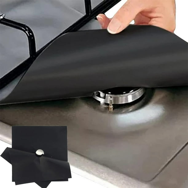 pstuiky Protector de estufa de gas reutilizable para limpieza