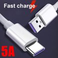 thumbnail image 1 of Trayknick 5A USB Type C Phone Super Fast Quick Charging Cable Data Sync Cord for Huawei, 1 of 12