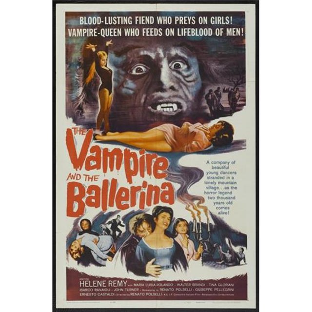 Affiche du Film Vampire et la Ballerine - 27 x 40 Po.