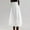 White, variant on Mgmyaa Women's Lantern Skirt Casual Puffy Midi Skirt Spring Summer Skirt Solid Color Pocket Skirt Elastic Waist Flowy Full Skirt