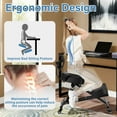 thumbnail image 6 of Height Adjustable Kneeling Chair with Back - Postures Corrector for Men, Women, Kids | Office & Home Ergonomic Seat, 6 of 10