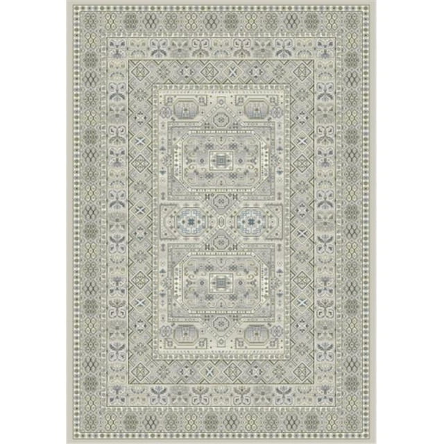 Dynamic Rugs AN46571479696 Ancient Garden Rugs, Silver & Grey - 3.11 x 5.7 in.